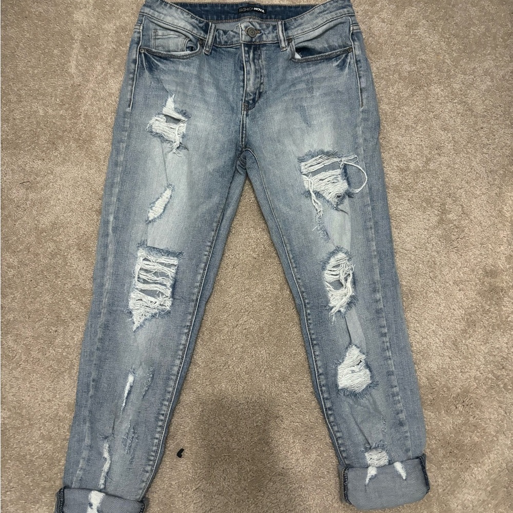 Fashion Nova Ripped Jeans